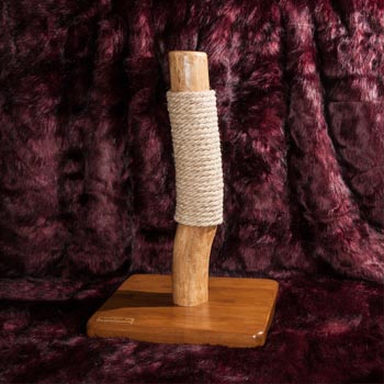 Bespoke real wood strong cat scratch post