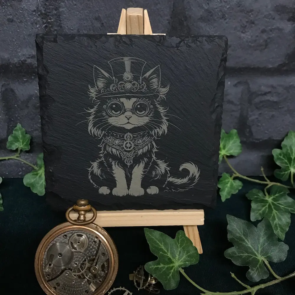 01-steampunk-cat-slate-coasters.webp