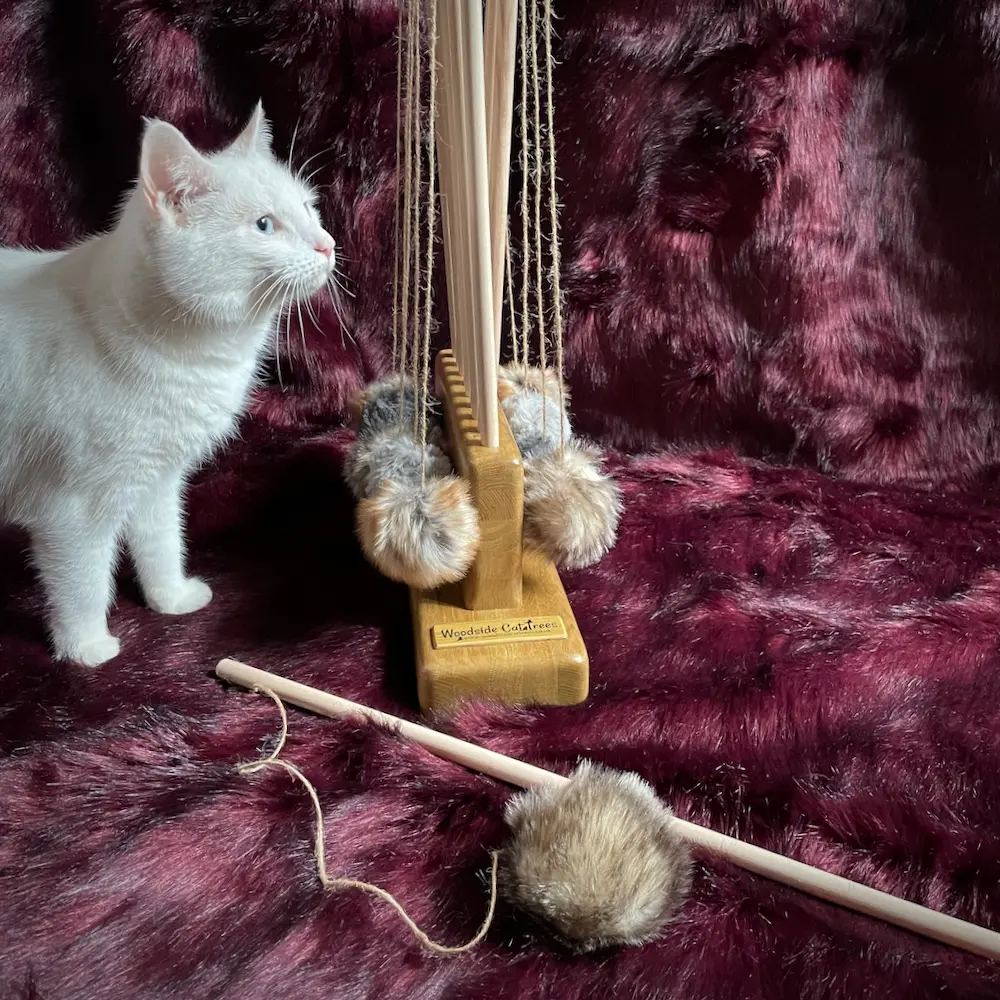 Wand & Ball Cat Toy