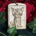 Bengal Cat Keyring