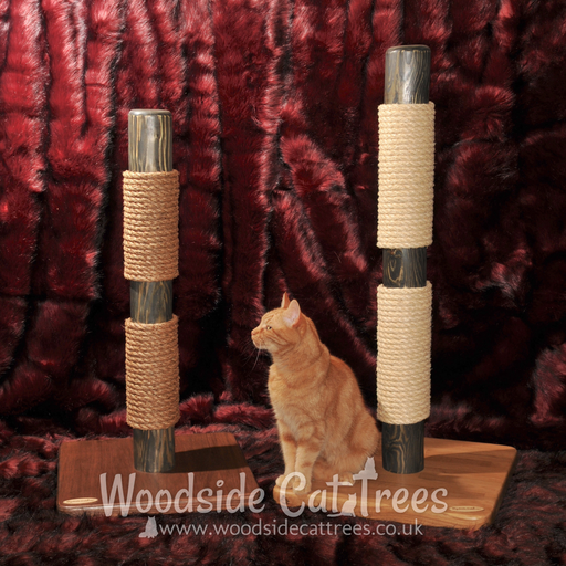Wooden Cat Scratch Post